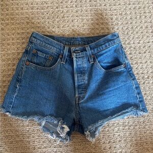 Levi's Women's Blue Jean Shorts